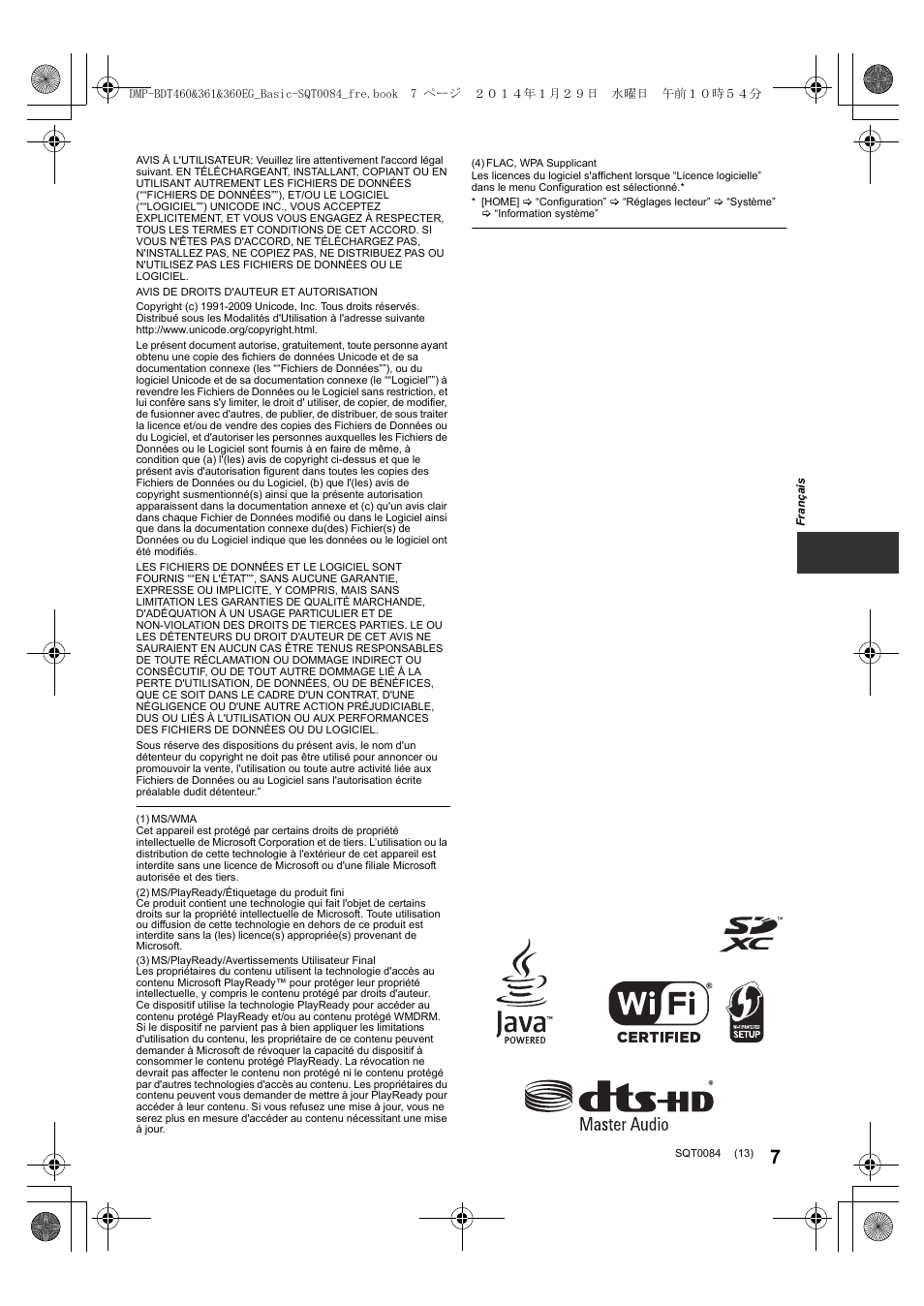 Panasonic DMPBDT361EG User Manual | Page 13 / 72