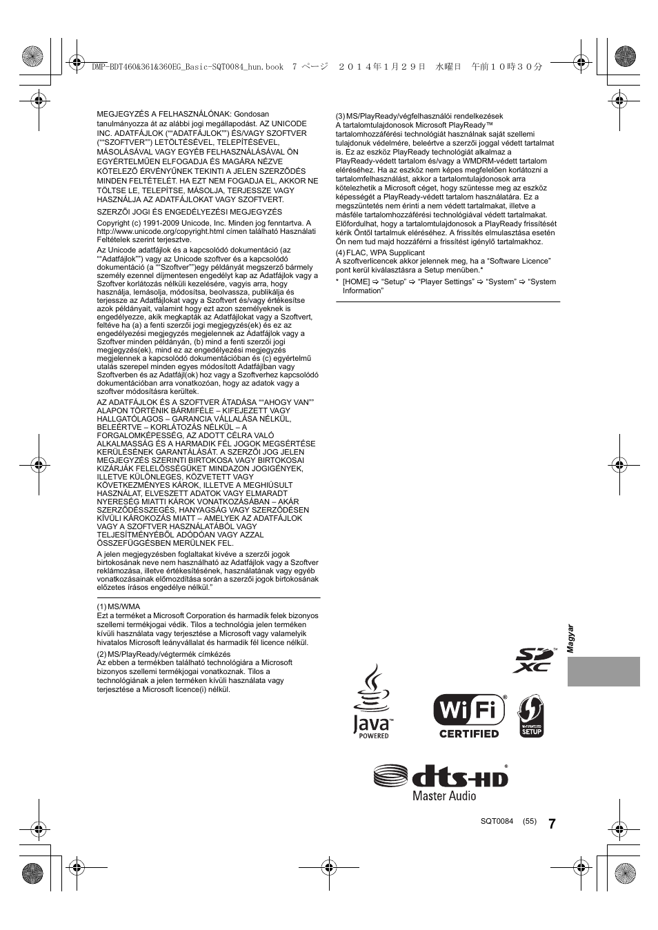 Panasonic DMPBDT361EG User Manual | Page 55 / 72