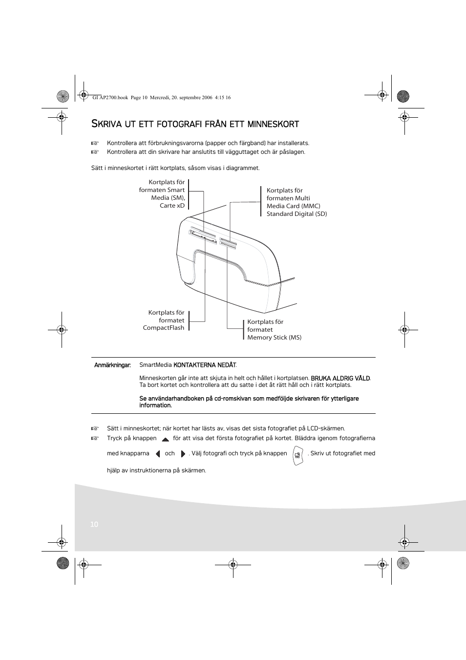AGFA AP2700 User Manual | Page 104 / 192