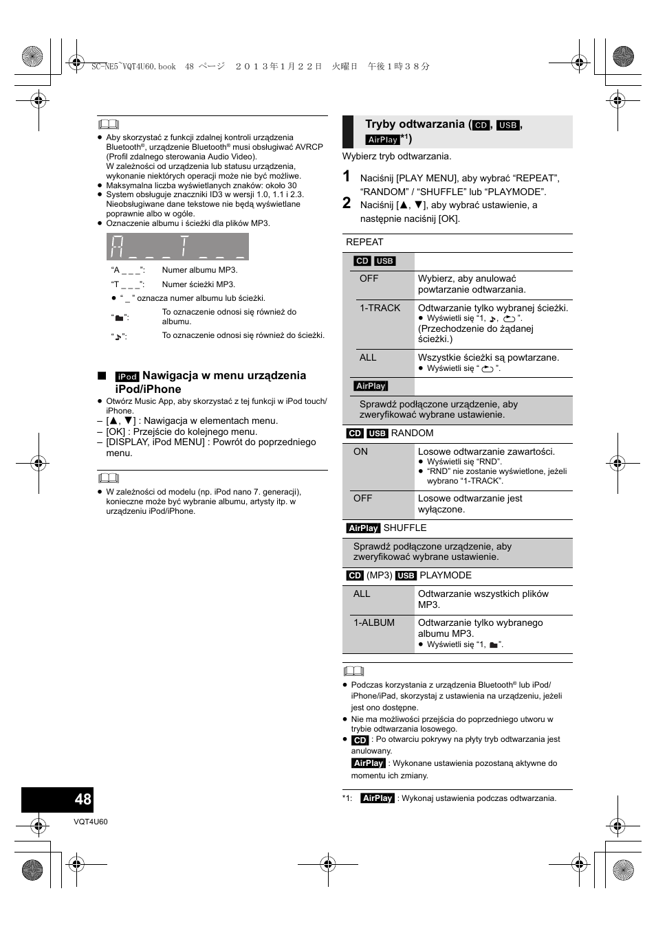 Panasonic SCNE5EG User Manual | Page 48 / 88