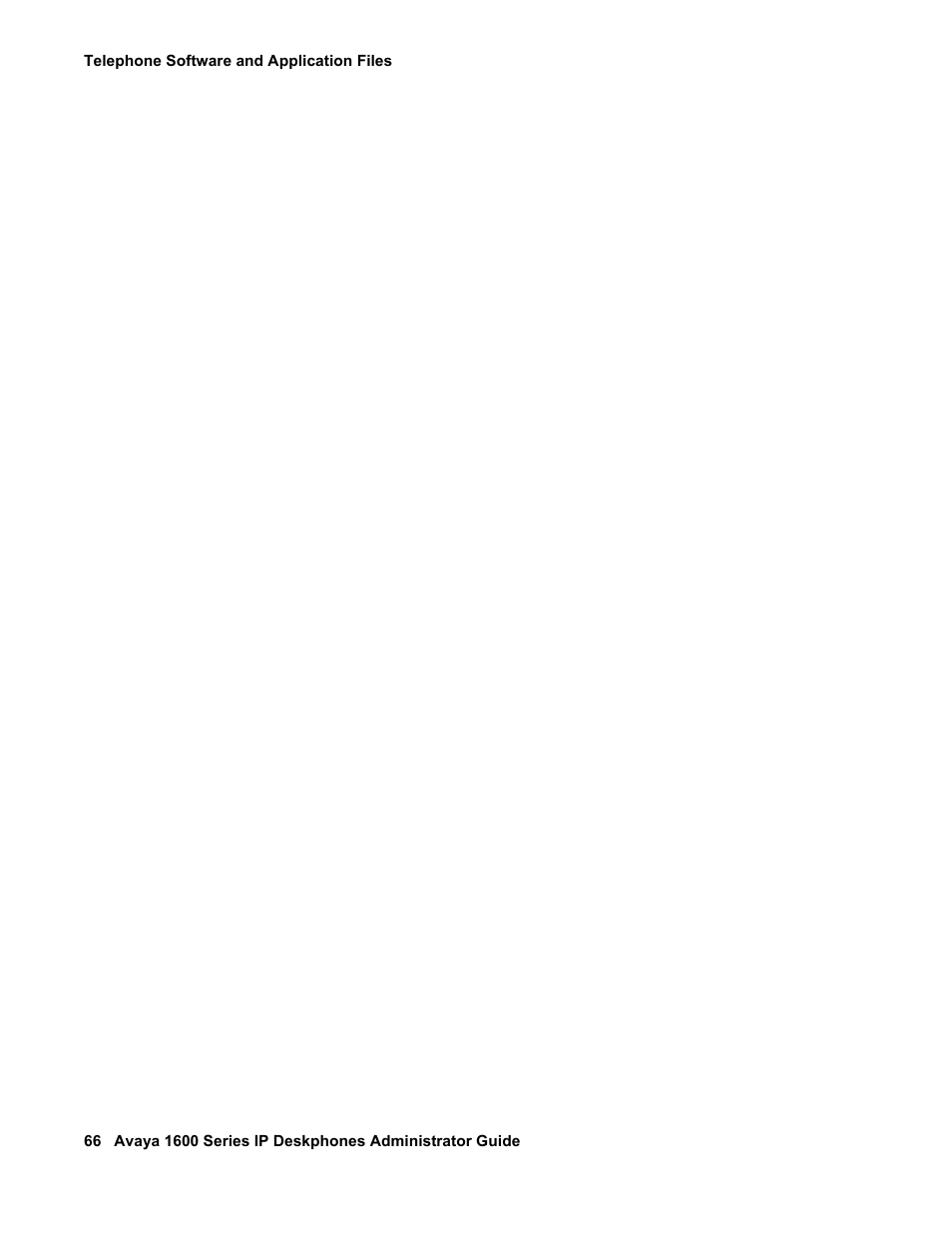 Avaya 1600 Series User Manual | Page 66 / 142