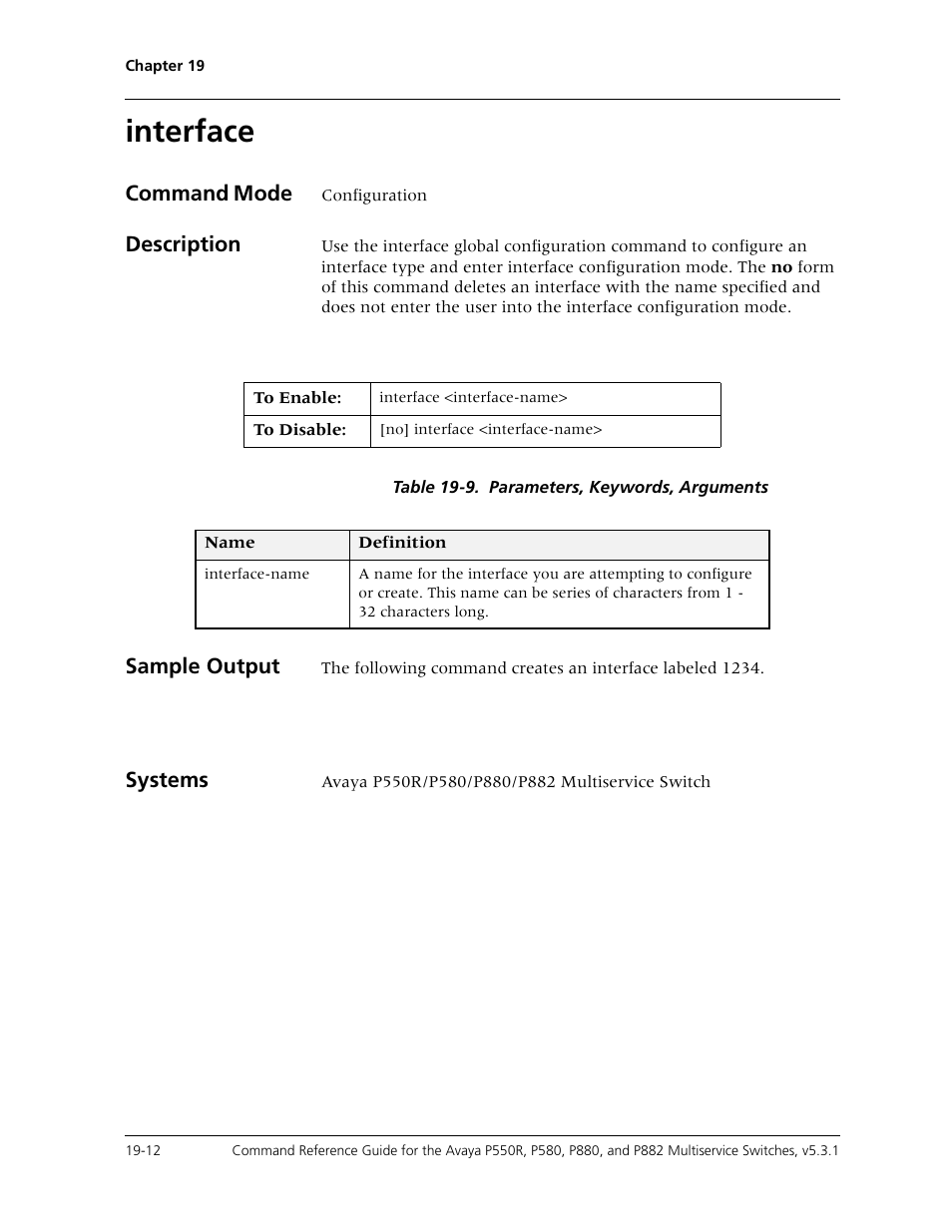 Interface, Interface -12 | Avaya Cajun P550R User Manual | Page 359 / 679