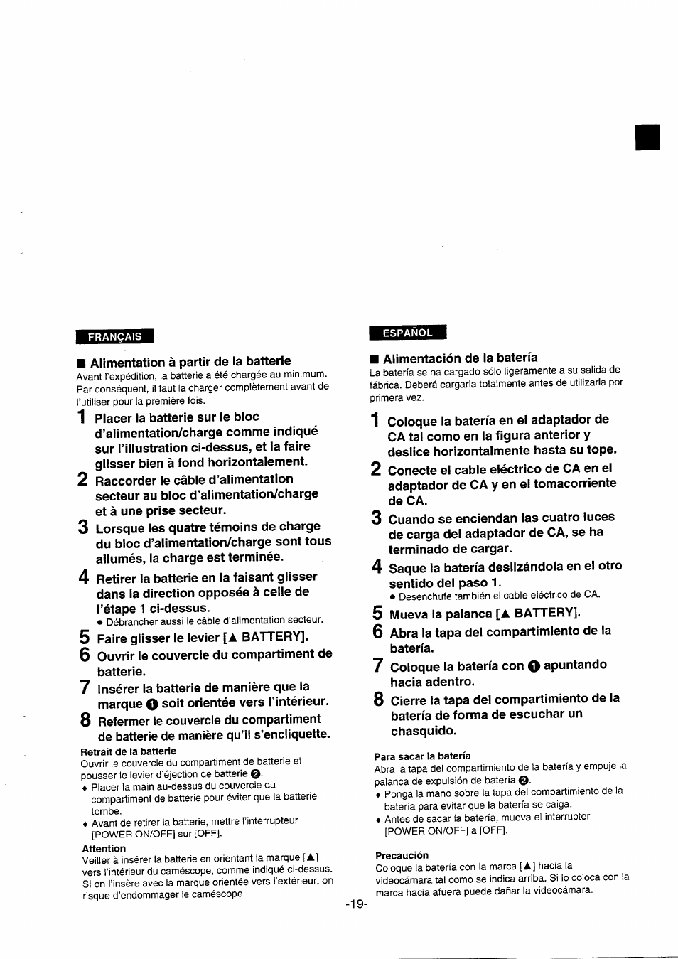 Panasonic NVDS5EG User Manual | Page 19 / 184