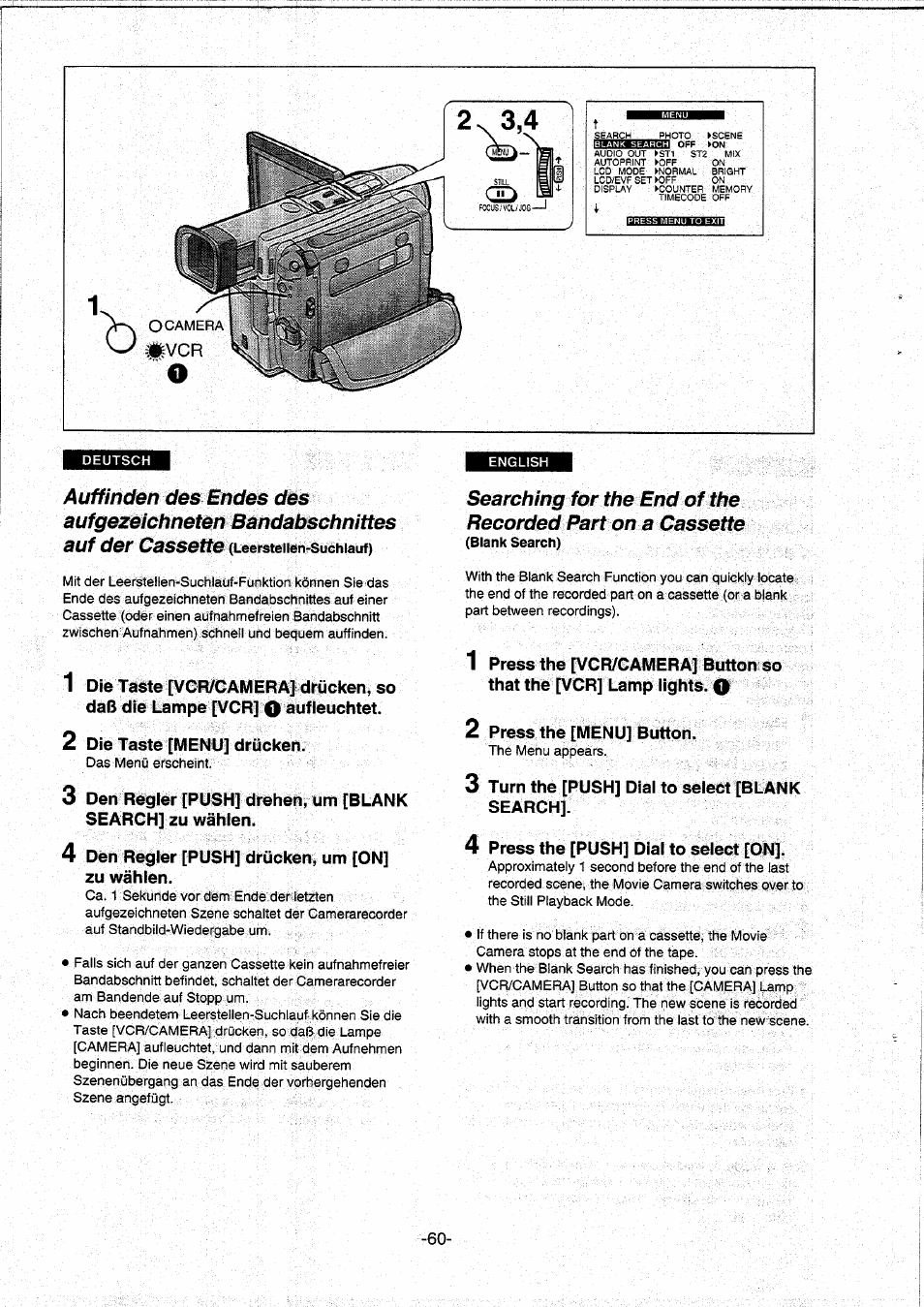 Panasonic NVDS5EG User Manual | Page 60 / 184