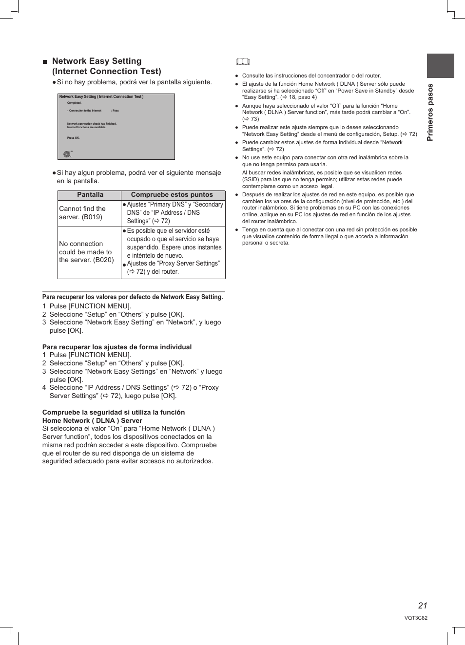 Panasonic DMRPWT500EC User Manual | Page 21 / 96