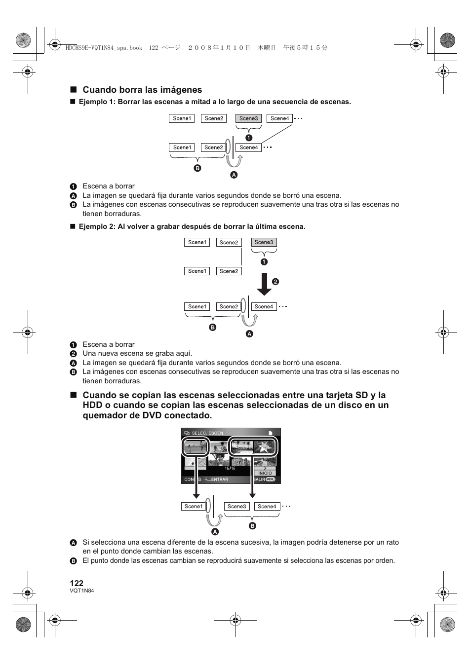 Panasonic HDCHS9 User Manual | Page 122 / 132