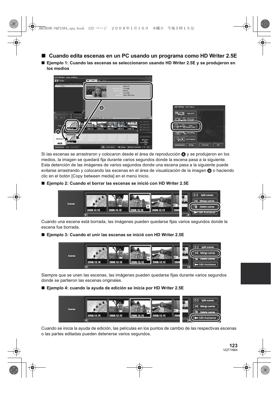 Panasonic HDCHS9 User Manual | Page 123 / 132