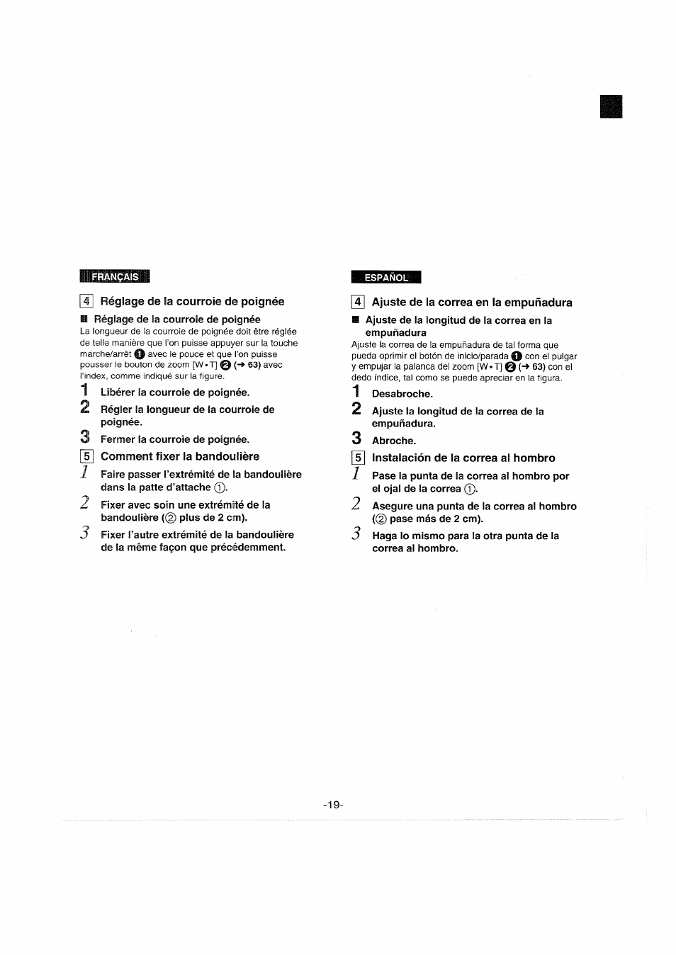 Panasonic NVS90E User Manual | Page 19 / 132
