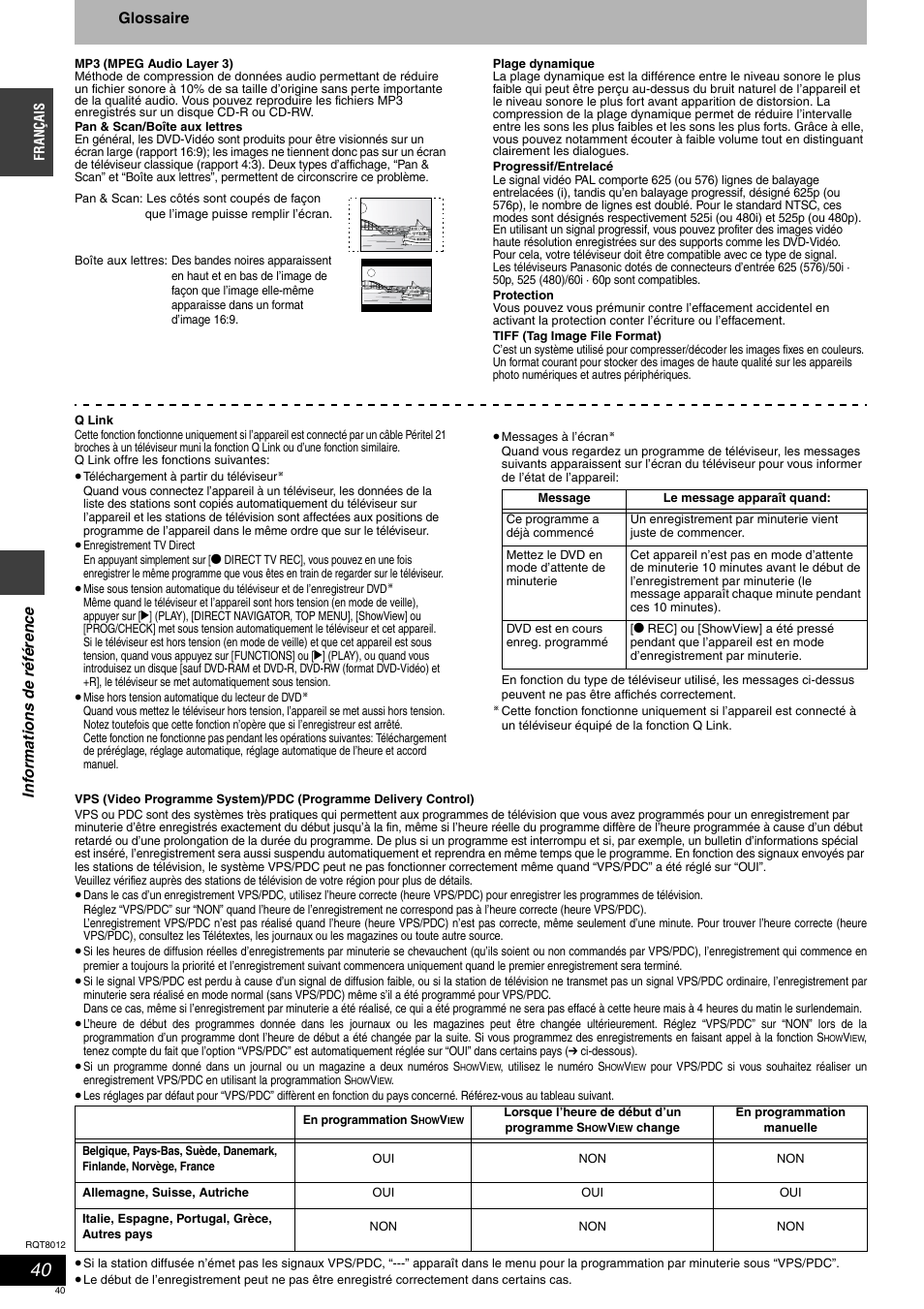 Panasonic DMRES10 User Manual | Page 40 / 156