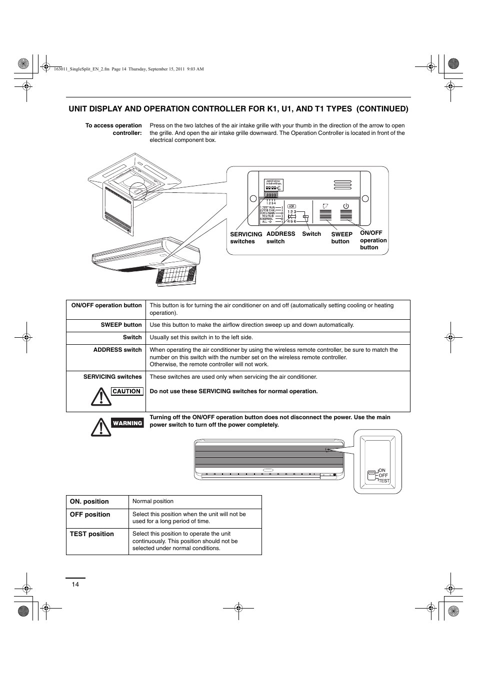 Panasonic 26PST1U6 User Manual | Page 14 / 28
