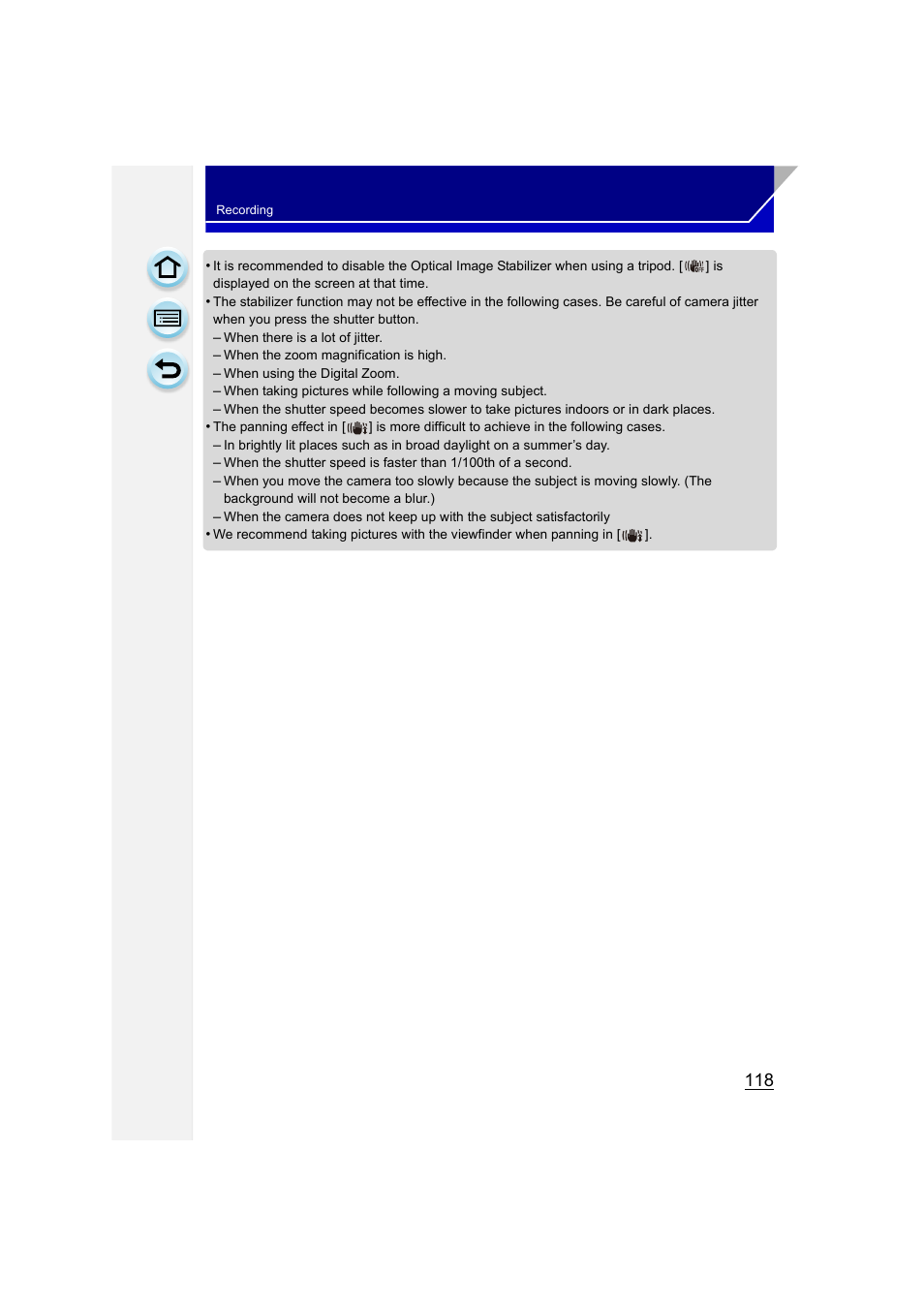 Panasonic DMC-GH3KBODY User Manual | Page 118 / 319