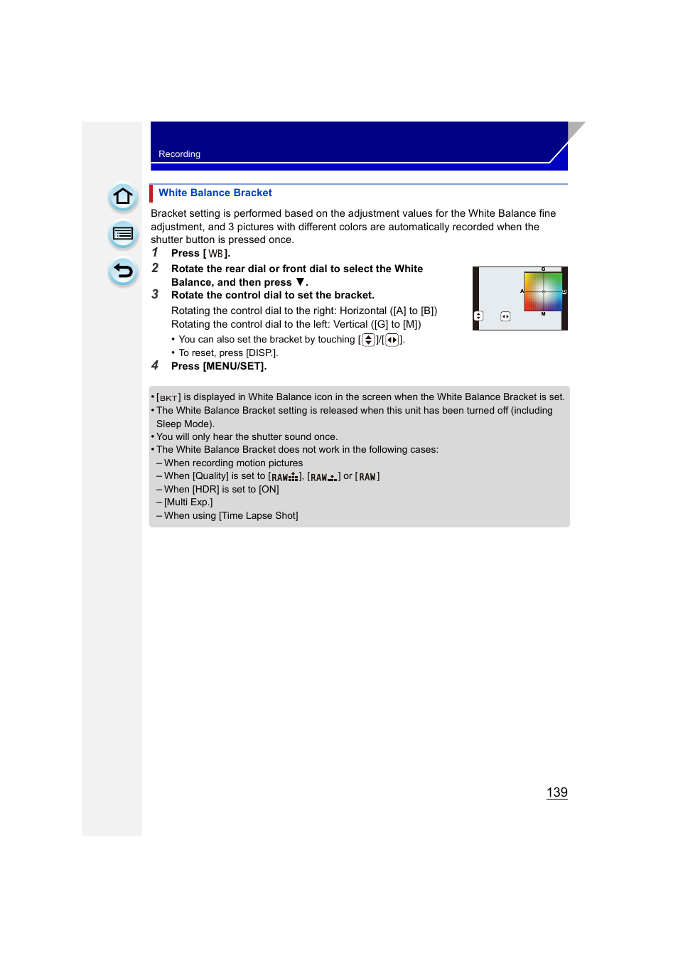 Panasonic DMC-GH3KBODY User Manual | Page 139 / 319