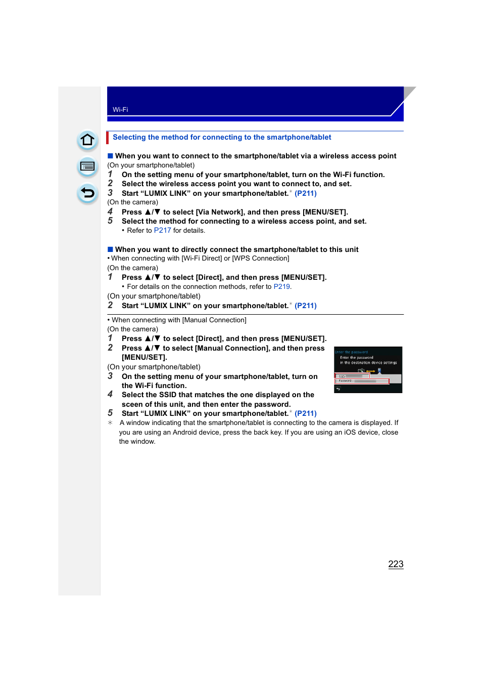 P223) | Panasonic DMC-GH3KBODY User Manual | Page 223 / 319