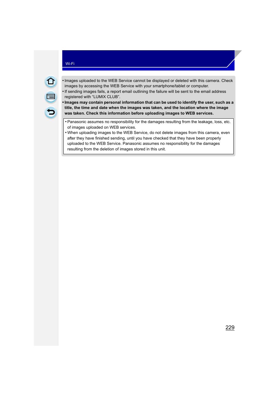Panasonic DMC-GH3KBODY User Manual | Page 229 / 319