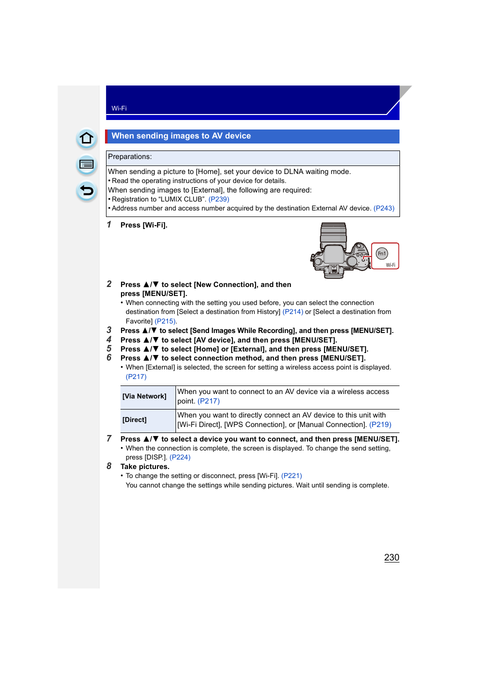 When sending images to av device | Panasonic DMC-GH3KBODY User Manual | Page 230 / 319