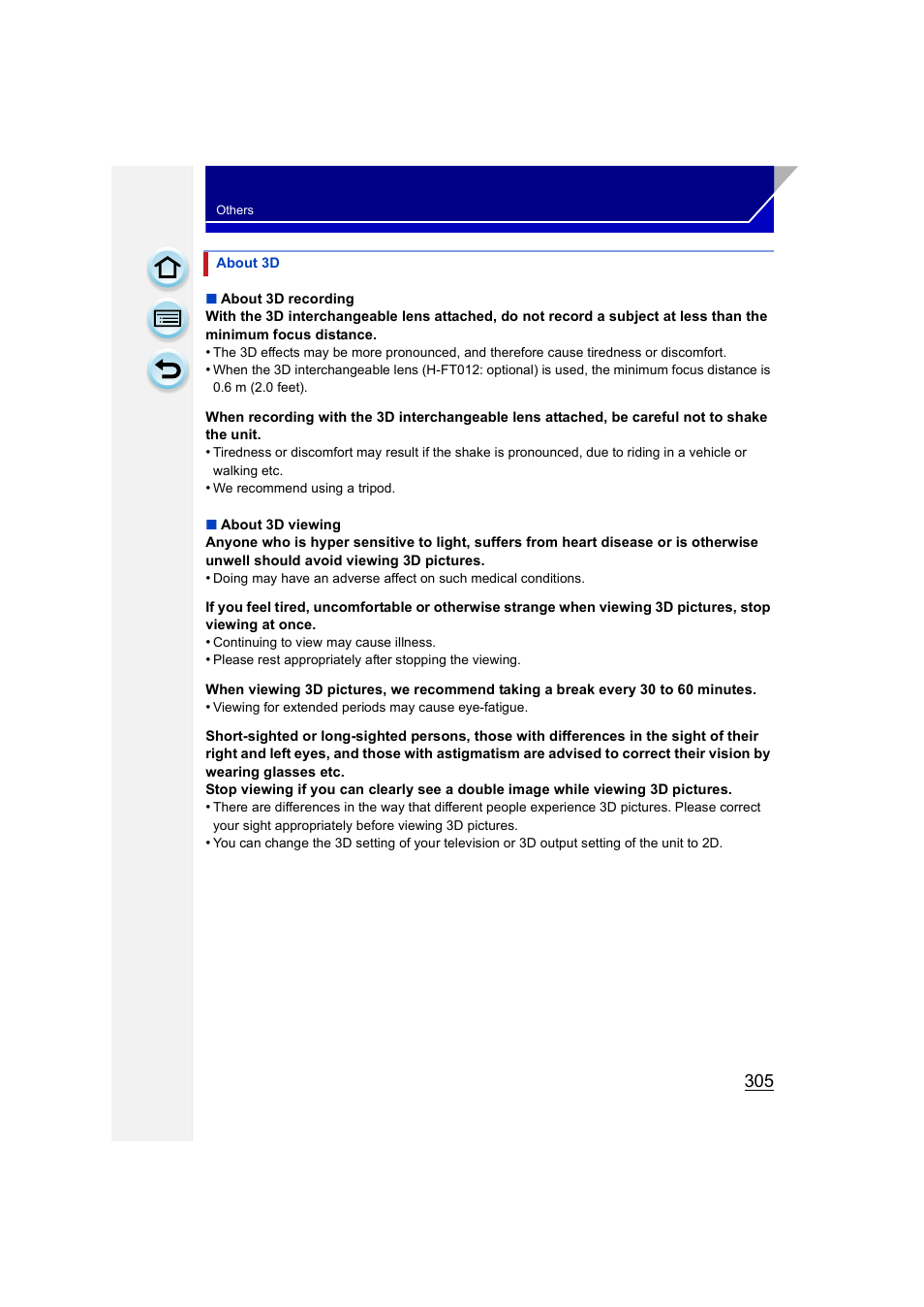 Panasonic DMC-GH3KBODY User Manual | Page 305 / 319