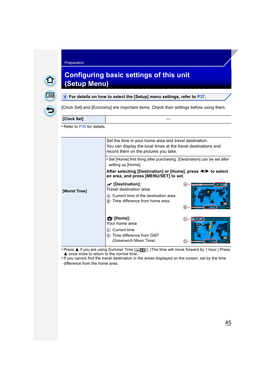 Panasonic DMC-GH3KBODY User Manual | Page 45 / 319