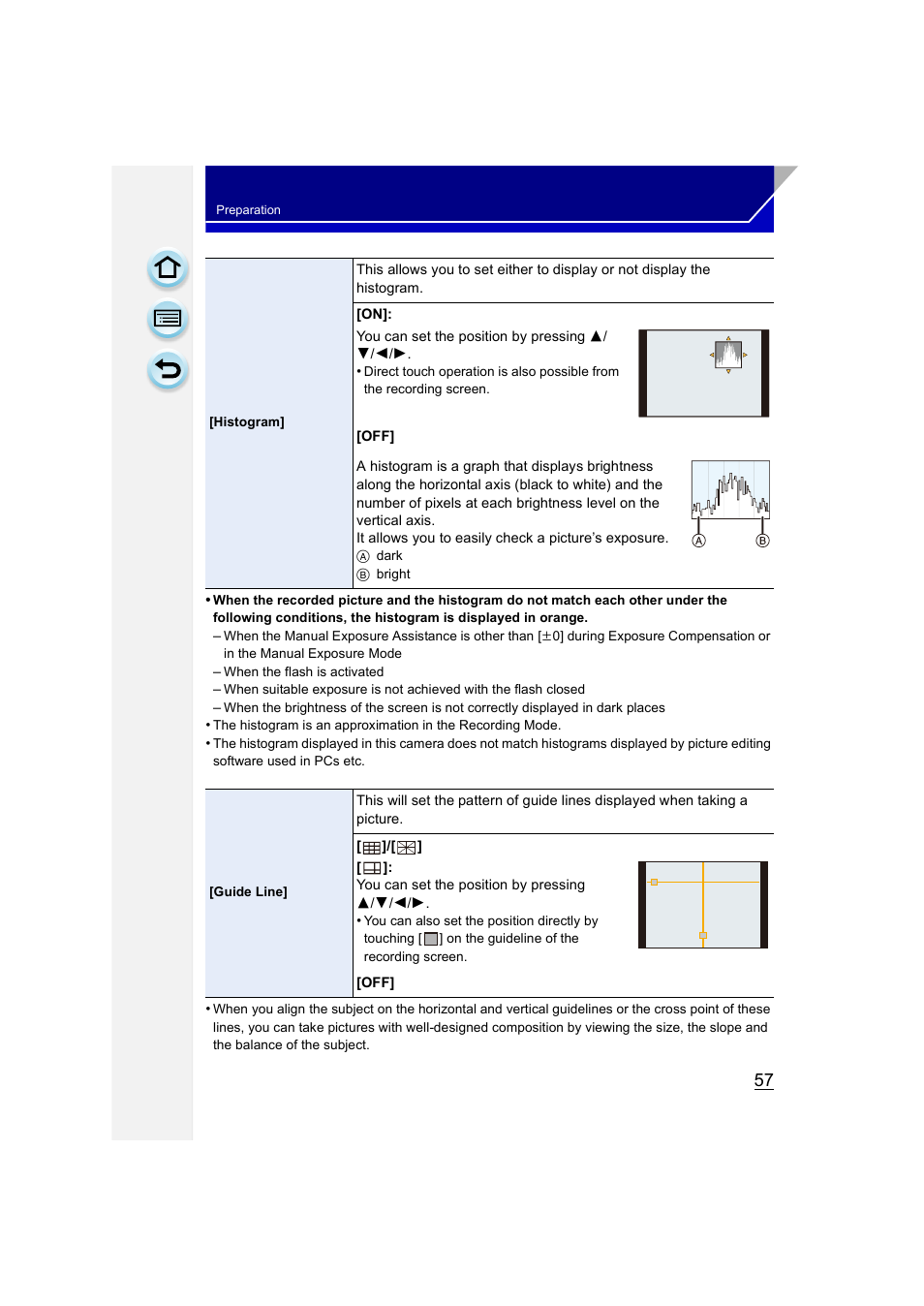 P57) | Panasonic DMC-GH3KBODY User Manual | Page 57 / 319