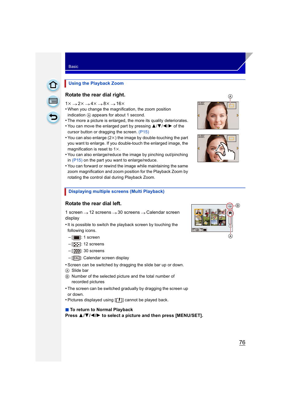 Panasonic DMC-GH3KBODY User Manual | Page 76 / 319