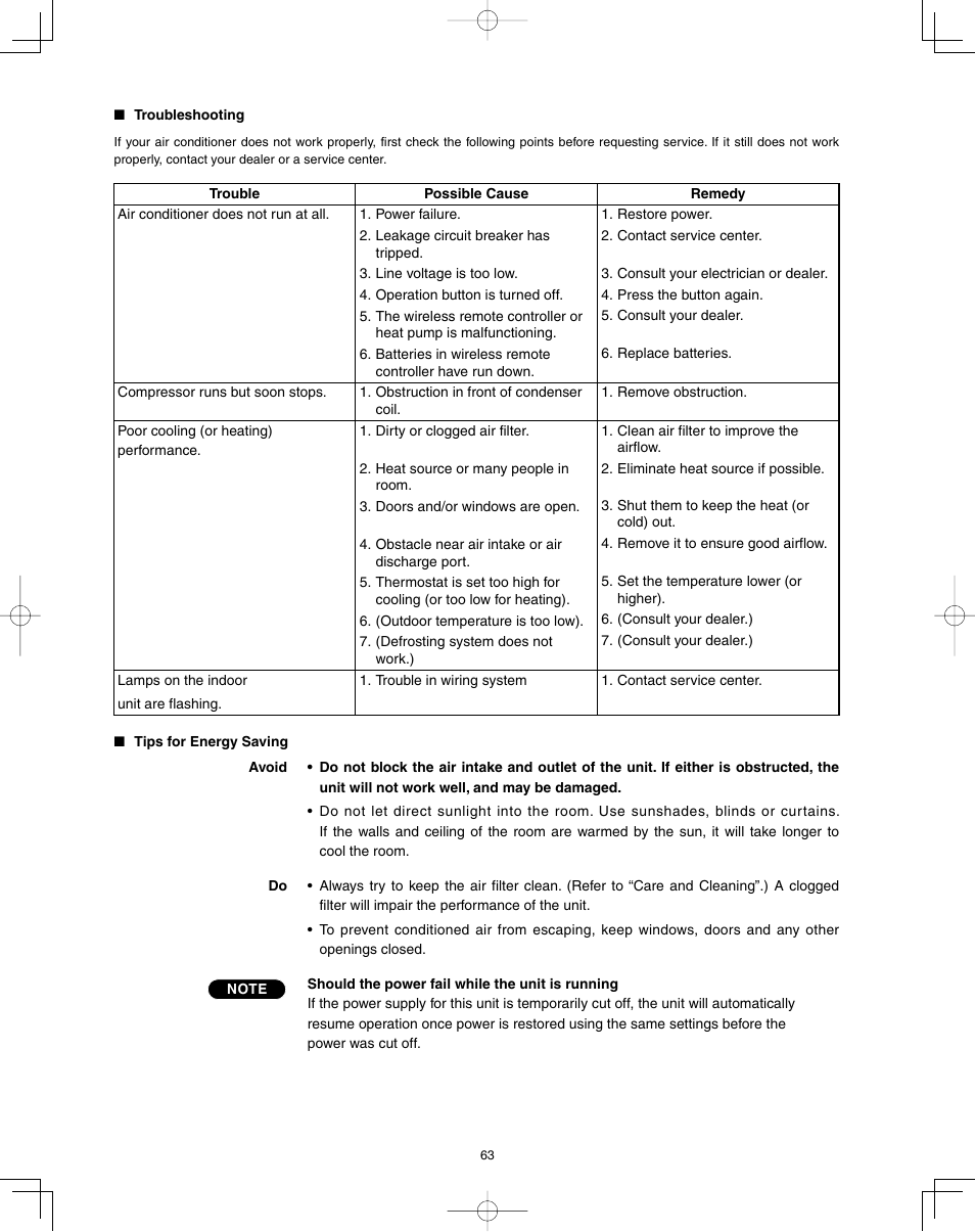 Panasonic 36PET1U6 User Manual | Page 63 / 64