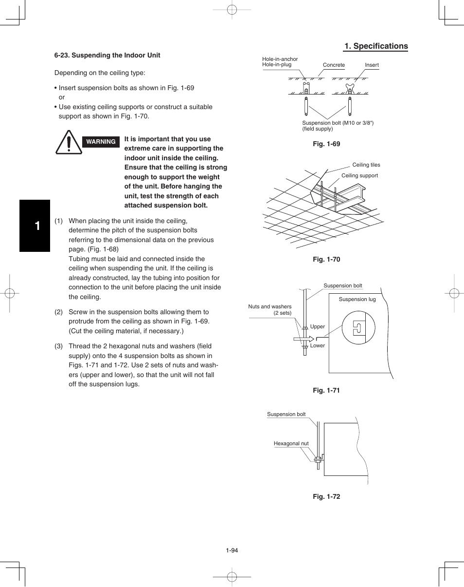 Specifications | Panasonic 36PSU1U6 User Manual | Page 100 / 198