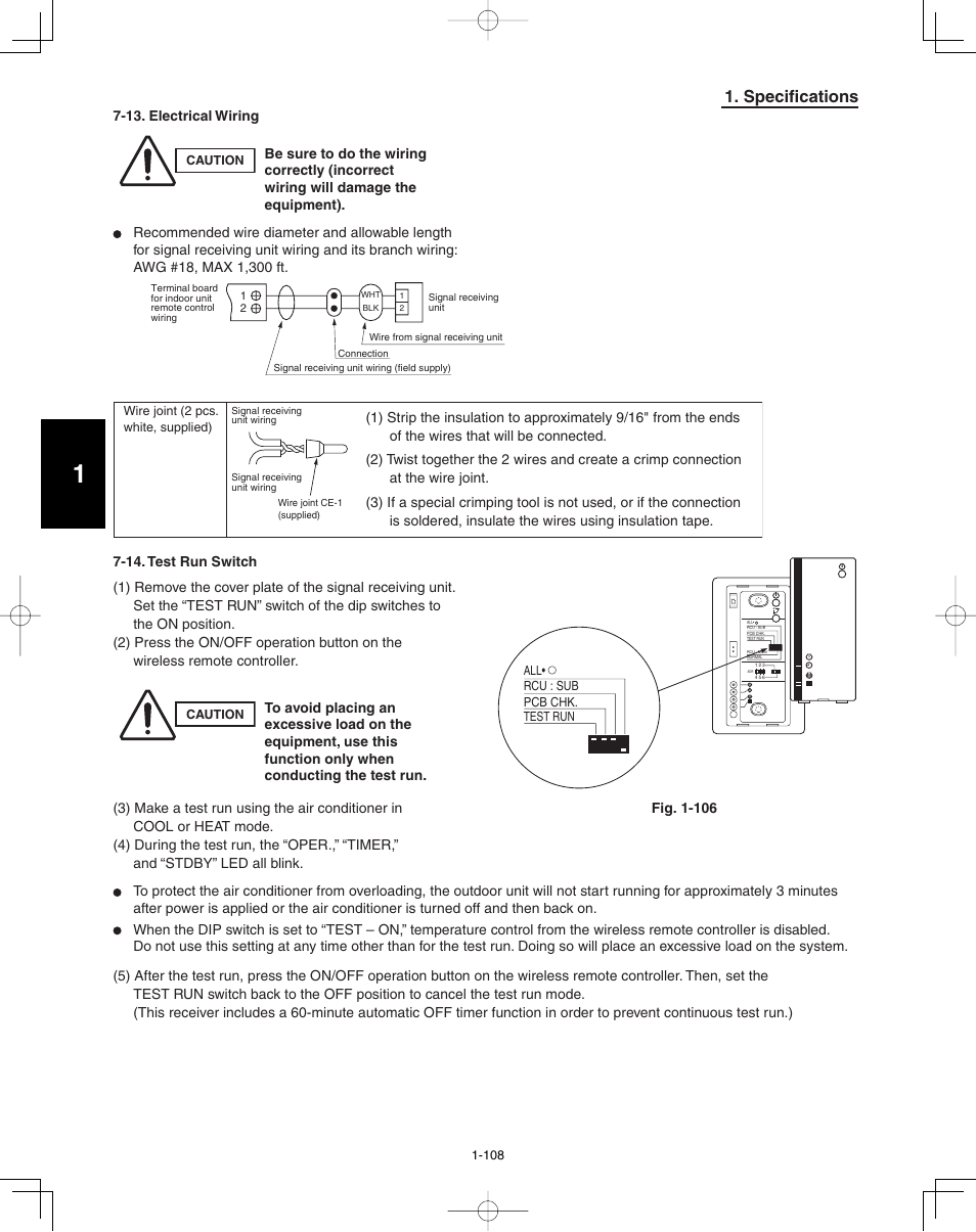 Specifications | Panasonic 36PSU1U6 User Manual | Page 114 / 198