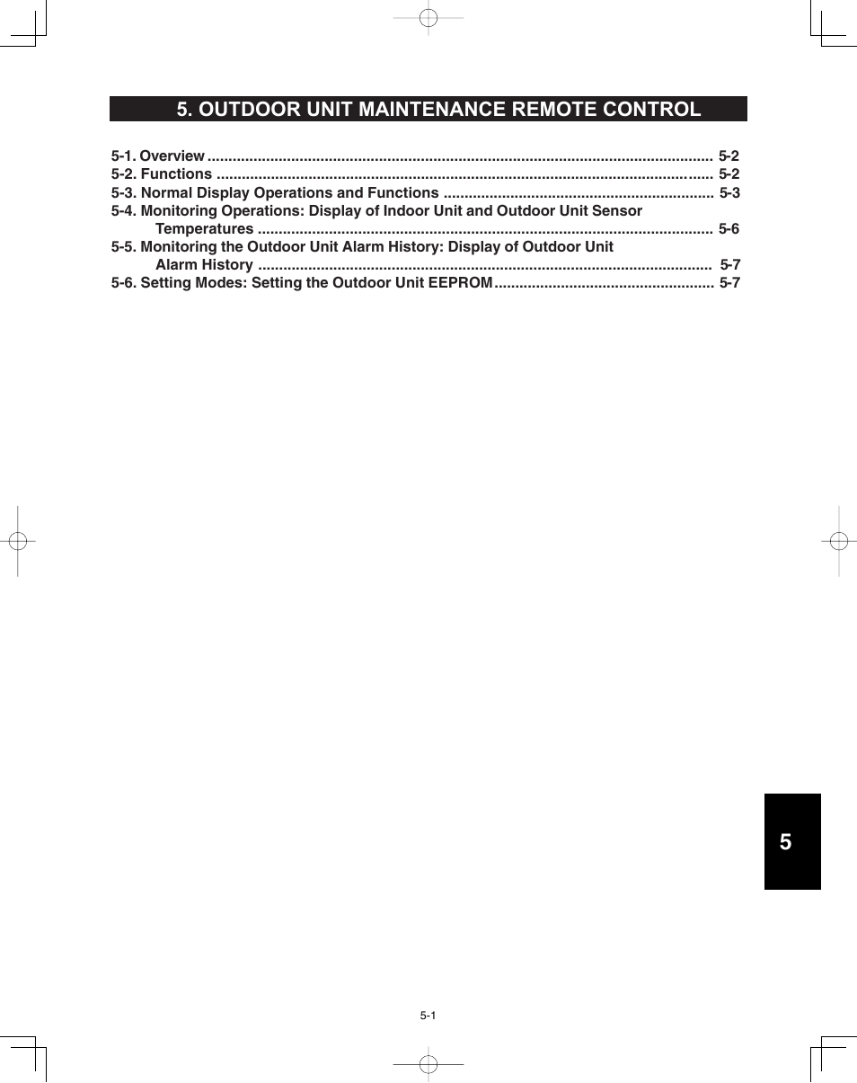 Sm830203-01_56, Outdoor unit maintenance remote control | Panasonic 36PSU1U6 User Manual | Page 179 / 198