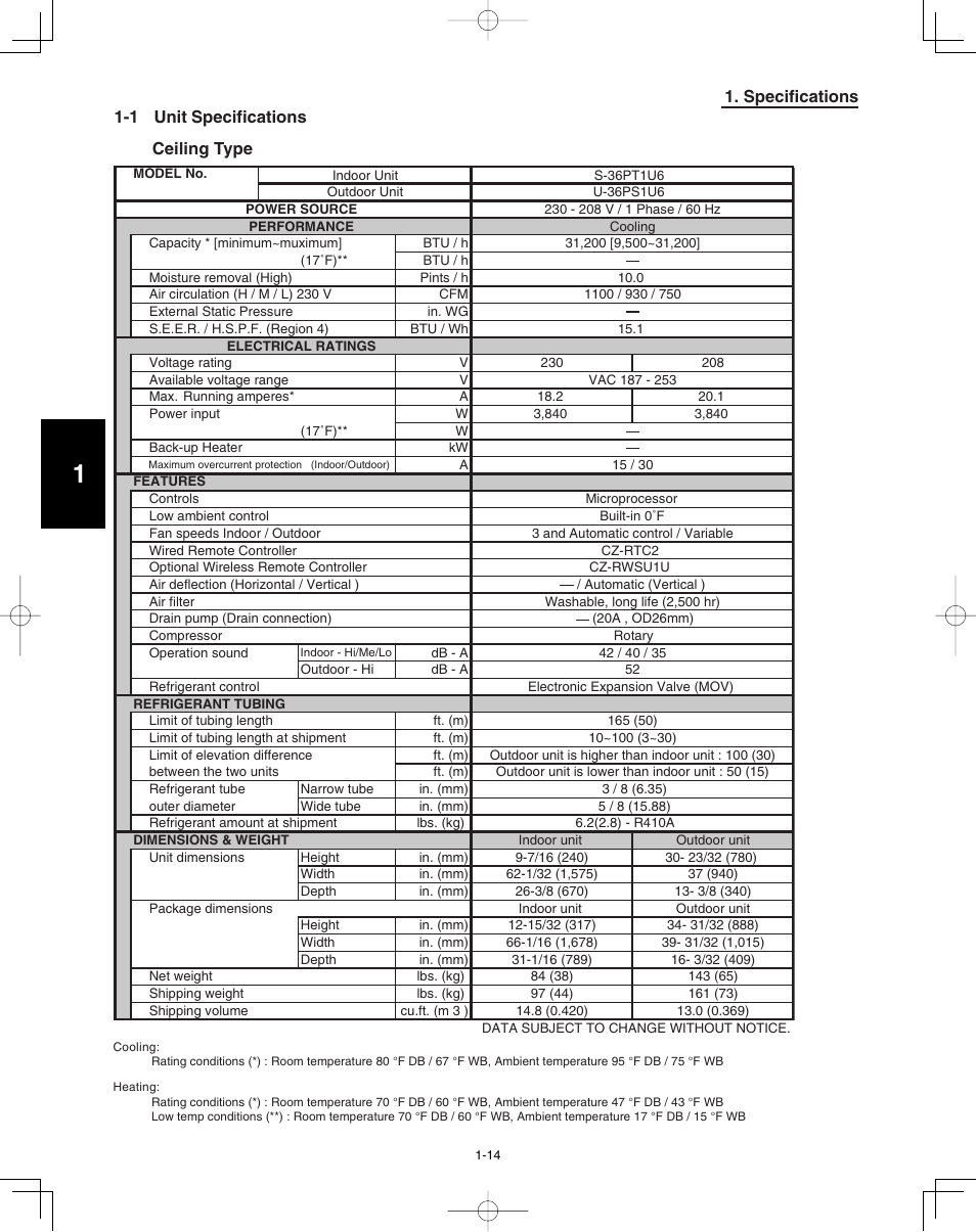 Panasonic 36PSU1U6 User Manual | Page 20 / 198