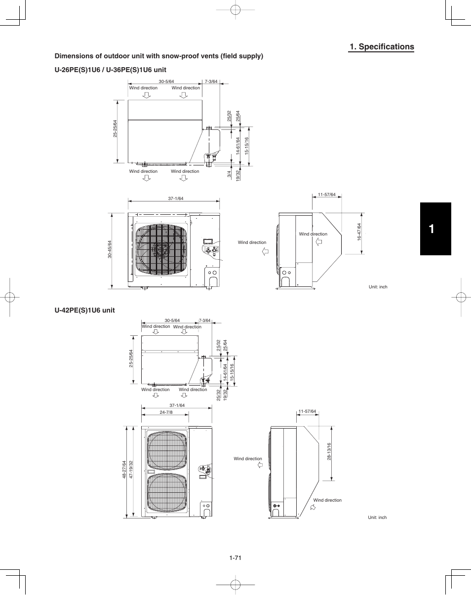 Specifications | Panasonic 36PSU1U6 User Manual | Page 77 / 198