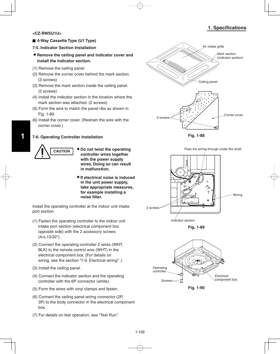 Specifications | Panasonic 36PEF1U6 User Manual | Page 108 / 198