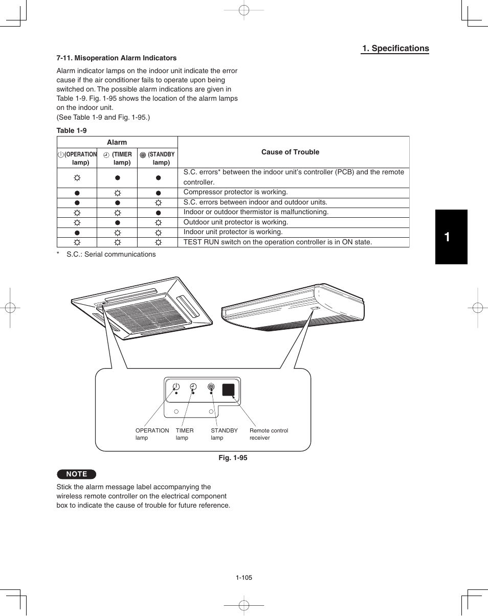 Specifications | Panasonic 36PEF1U6 User Manual | Page 111 / 198