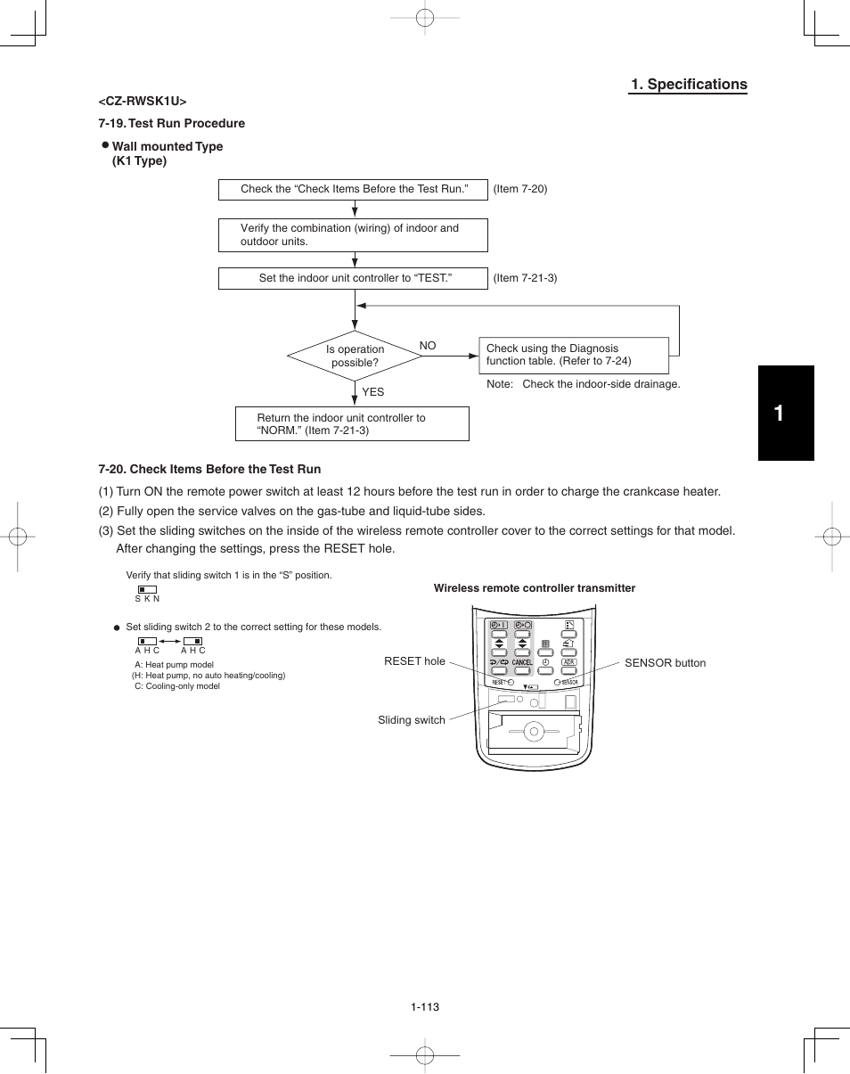 Specifications | Panasonic 36PEF1U6 User Manual | Page 119 / 198