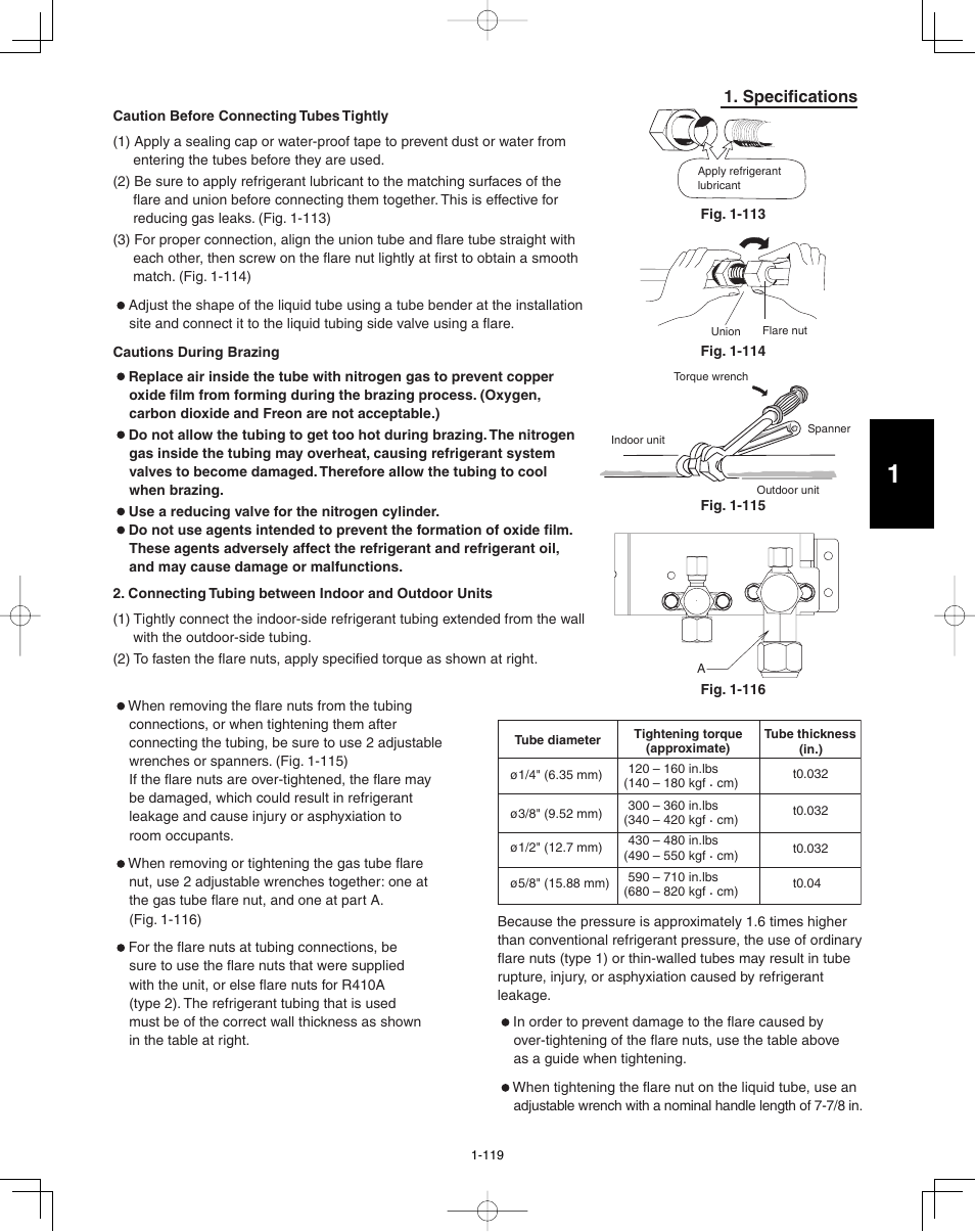 Specifications | Panasonic 36PEF1U6 User Manual | Page 125 / 198