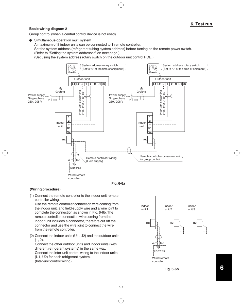 Test run | Panasonic 36PEF1U6 User Manual | Page 195 / 198