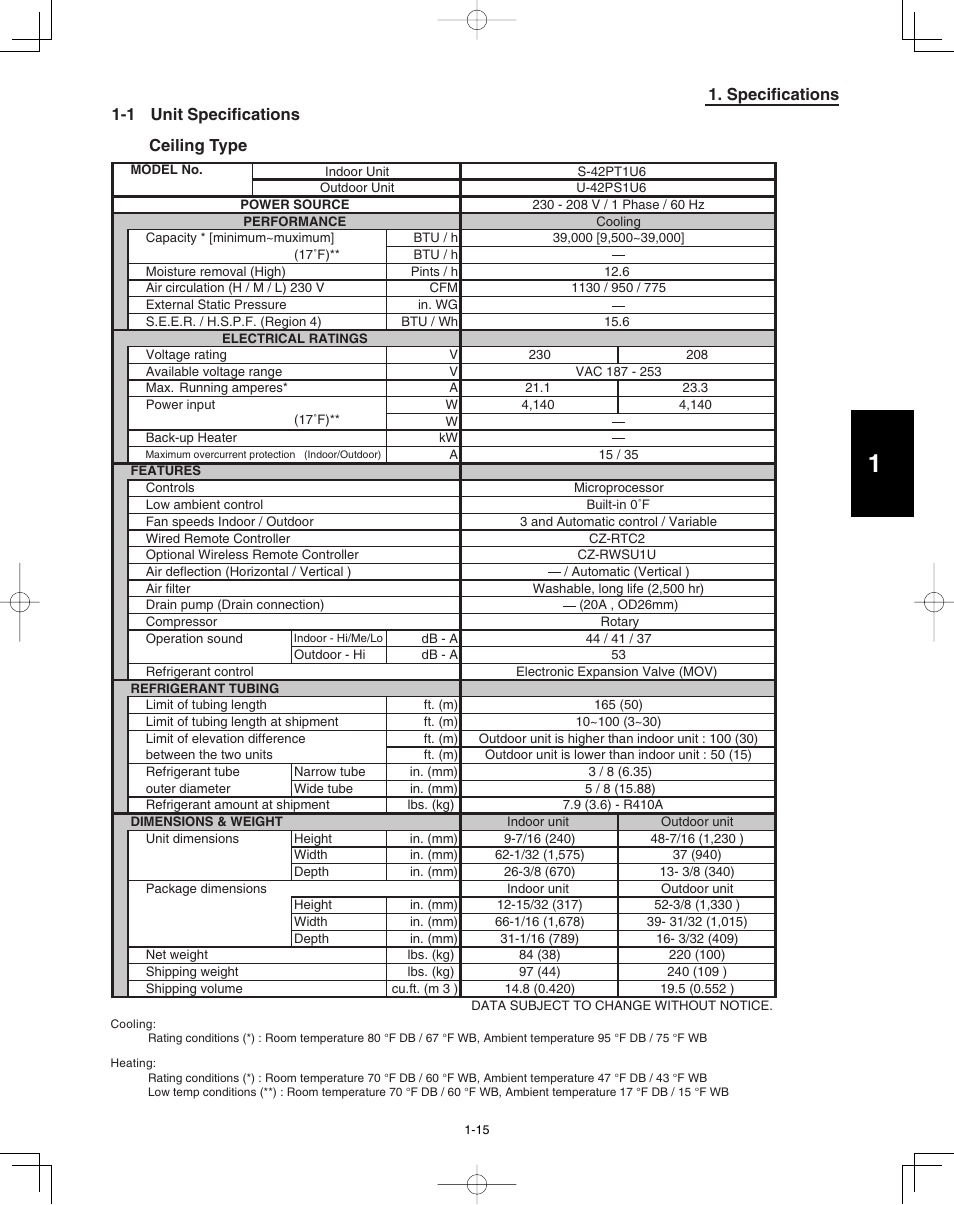 Panasonic 36PEF1U6 User Manual | Page 21 / 198