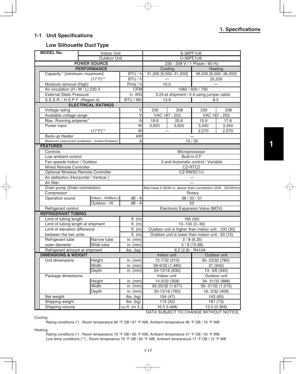 Panasonic 36PEF1U6 User Manual | Page 23 / 198