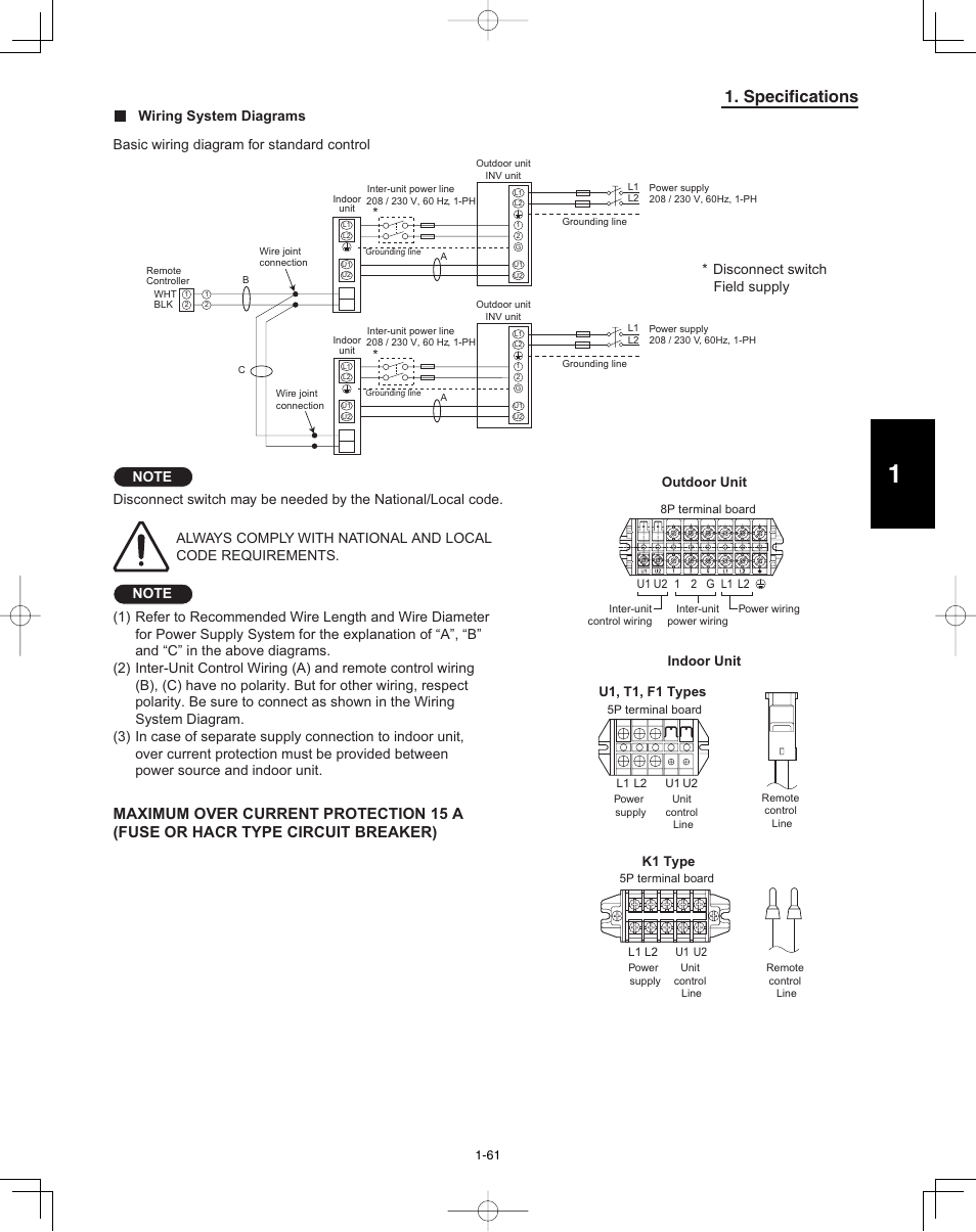 Specifications | Panasonic 36PEF1U6 User Manual | Page 67 / 198