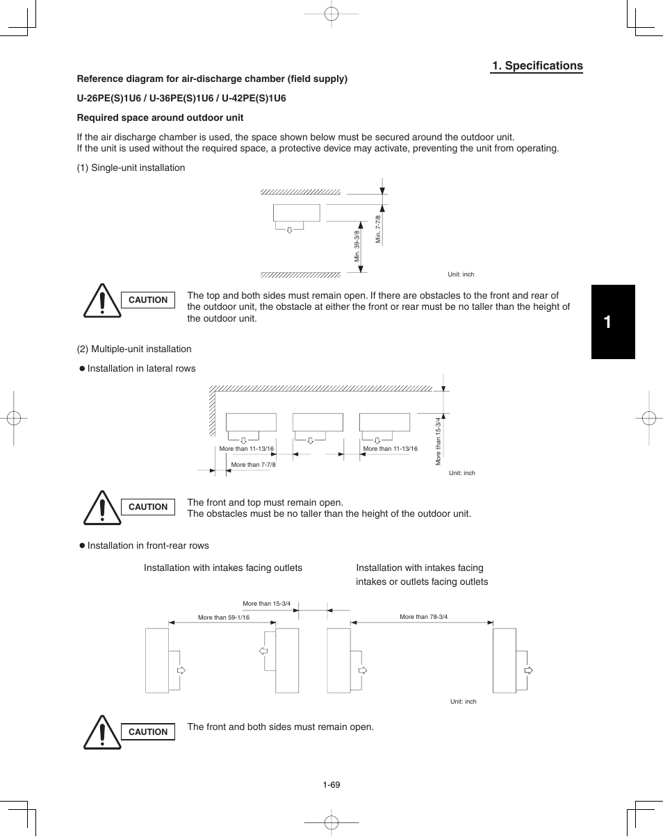 Specifications | Panasonic 36PEF1U6 User Manual | Page 75 / 198