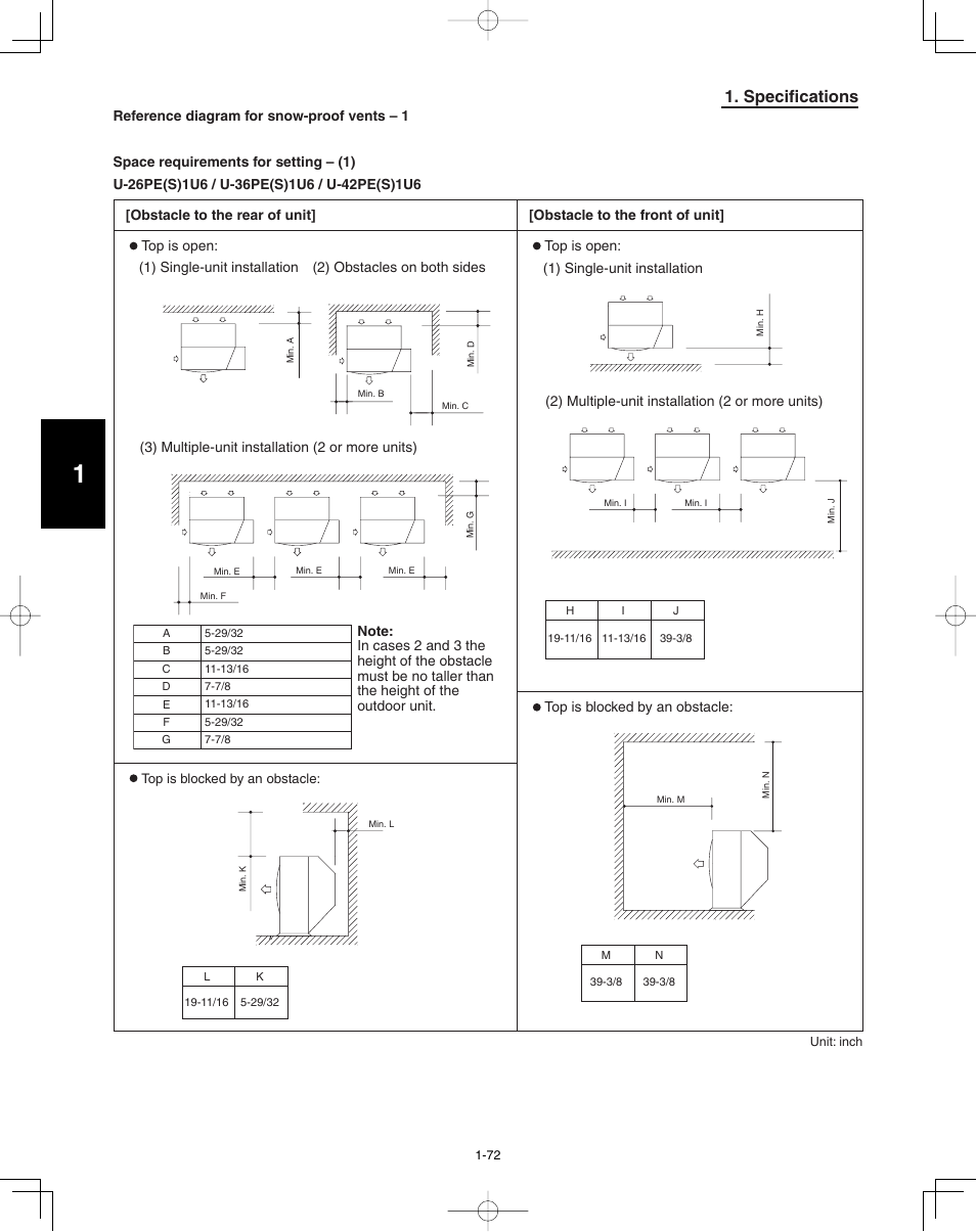 Specifications | Panasonic 36PEF1U6 User Manual | Page 78 / 198