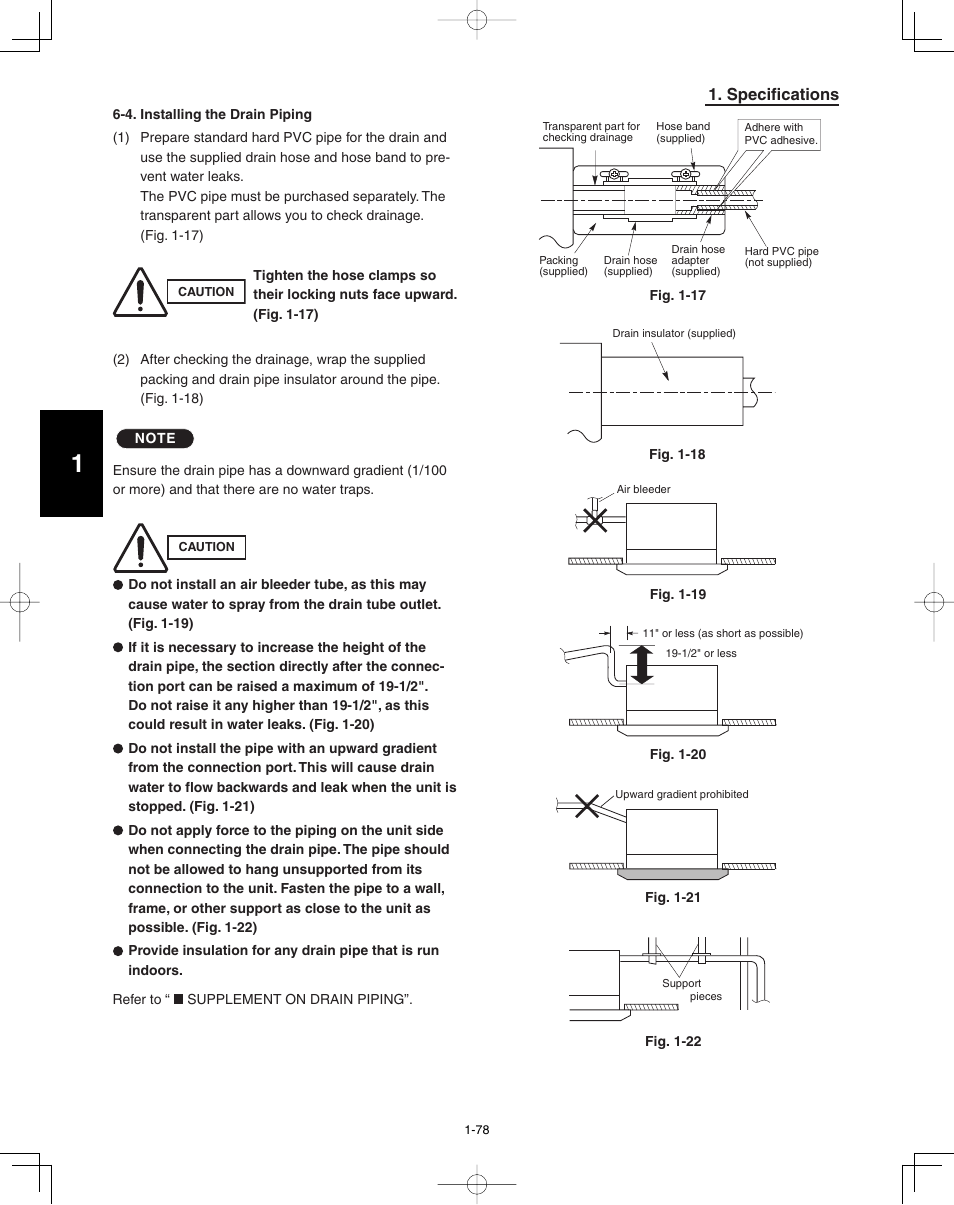 Specifications | Panasonic 36PEF1U6 User Manual | Page 84 / 198