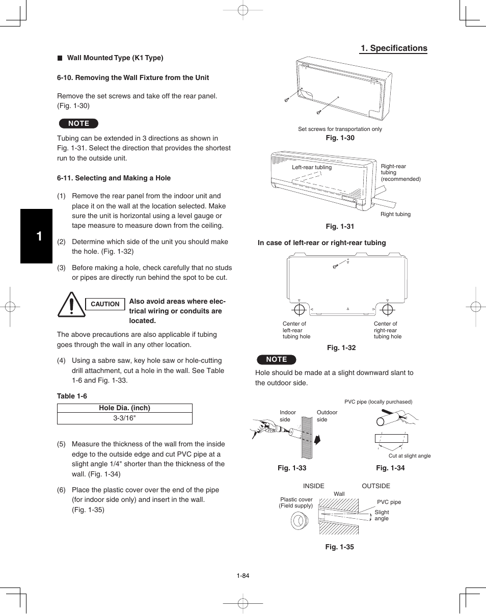 Specifications | Panasonic 36PEF1U6 User Manual | Page 90 / 198