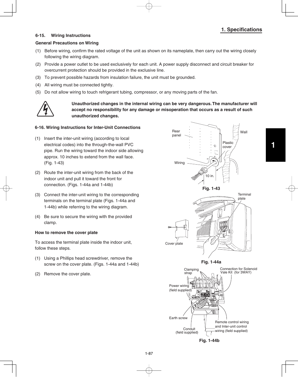 Specifications | Panasonic 36PEF1U6 User Manual | Page 93 / 198