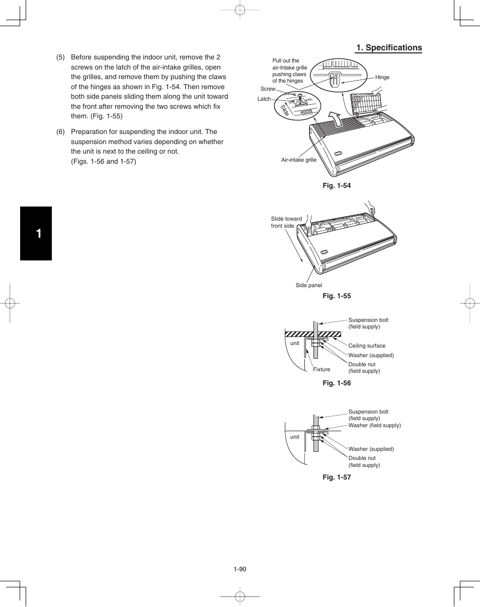 Specifications | Panasonic 36PEF1U6 User Manual | Page 96 / 198