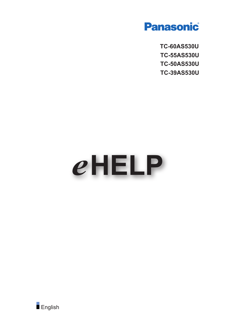 Panasonic TC-55AS530U User Manual | 157 pages