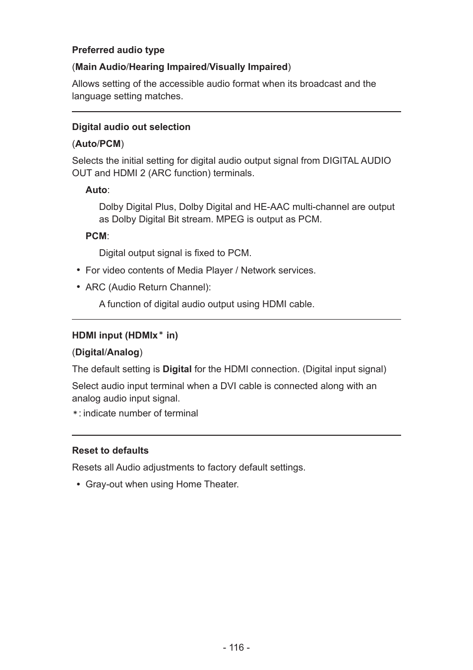 Panasonic TC-55AS530U User Manual | Page 116 / 157