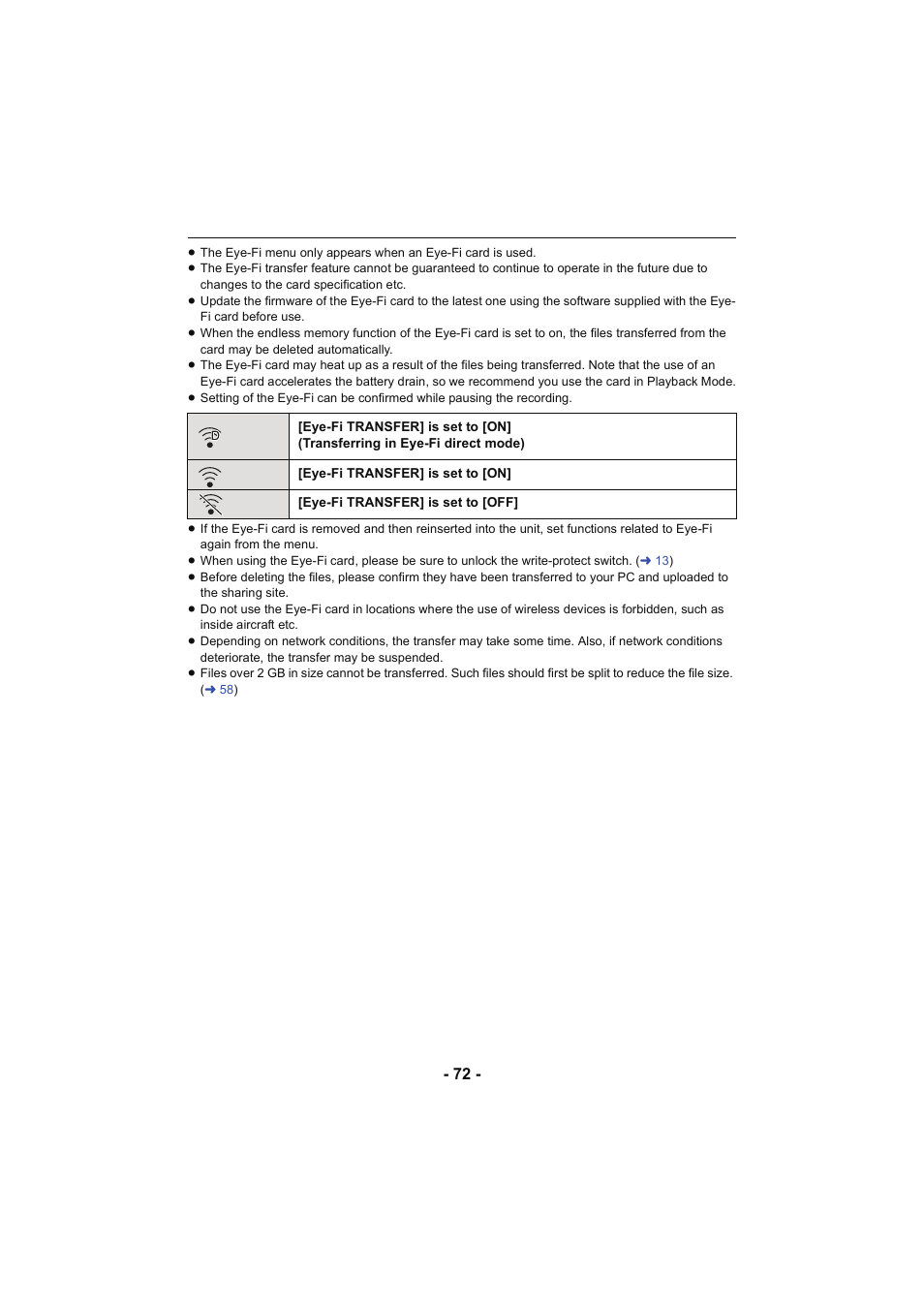 Panasonic HC-V130K User Manual | Page 72 / 100