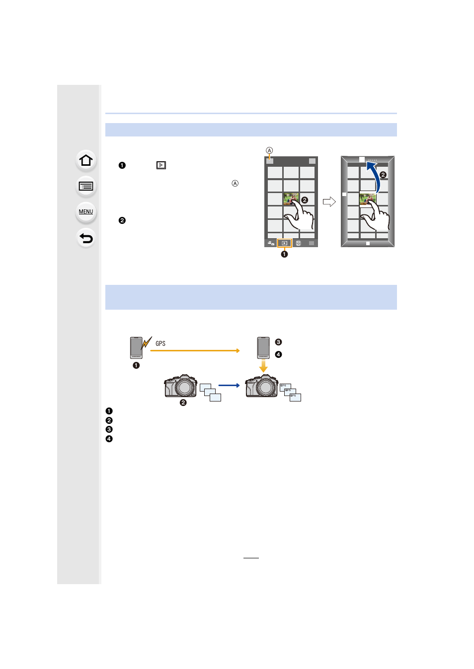Sending images in the camera to an sns, Smartphone/tablet, P263 | P263) | Panasonic DMC-FZ1000 User Manual | Page 263 / 367