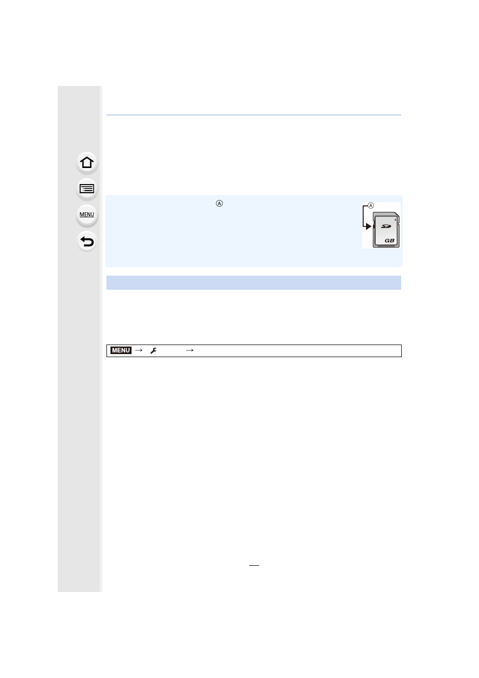 Formatting the card (initialization) | Panasonic DMC-FZ1000 User Manual | Page 31 / 367