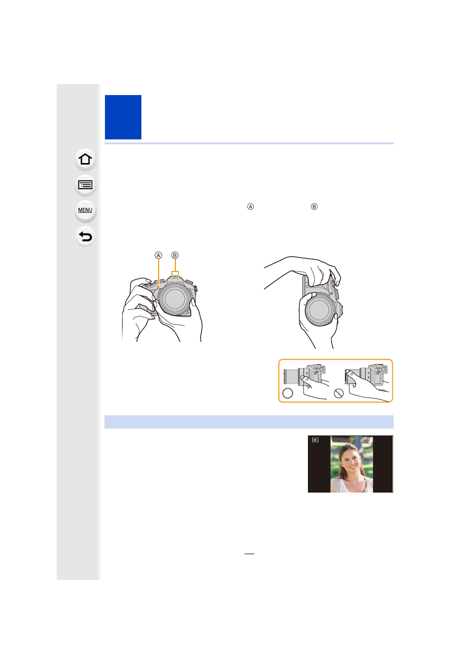 Basic operation, Tips for taking good pictures, Basic operation tips for taking good pictures | Panasonic DMC-FZ1000 User Manual | Page 56 / 367