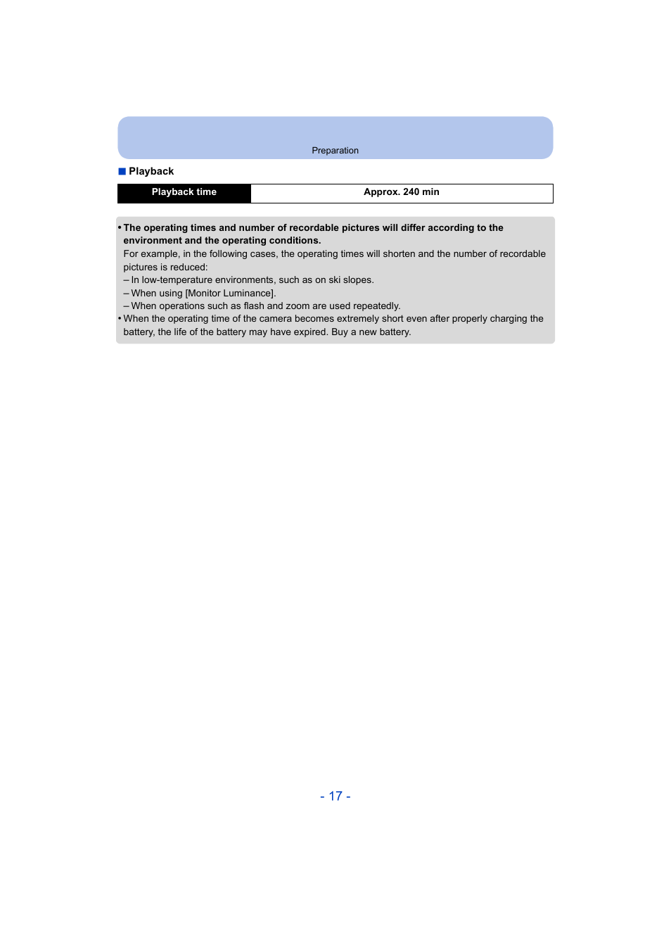 Panasonic DMC-ZS35W User Manual | Page 17 / 186